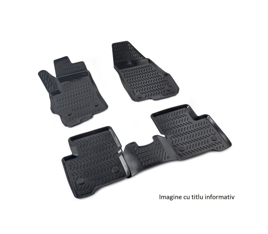 Covoare cauciuc stil tavita SKODA Skoda FABIA 4 2022-> Cod:3D AP-1213,A80