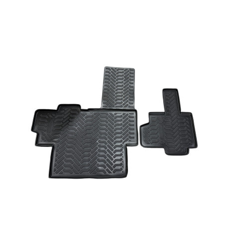 Covoare cauciuc tavita compatibil Toyota ProAce pentru randul 2 2016-> AL-091119-20