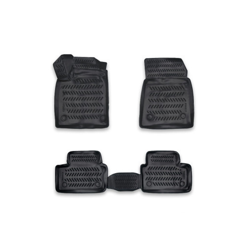 Covoare cauciuc tavita compatibile Renault Clio 5 2019-> Cod: 3D AP-1083 / A80-X135 AL-201022-26