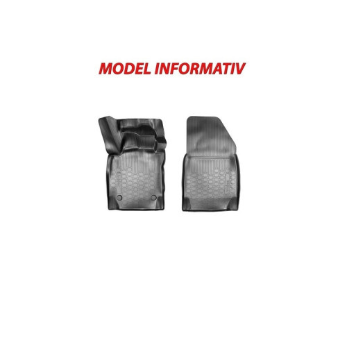 Covoare cauciuc tavita compatibile VW T6 Caravelle 2015-> pentru randul 3 Cod: 3D 62081​ / A20 AL-121119-30