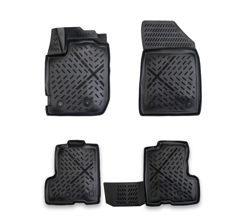 Covoare / Covorase / Presuri auto tip tavita DACIA Duster II 2021-2023 Facelift - KVO-1115 A80/X163