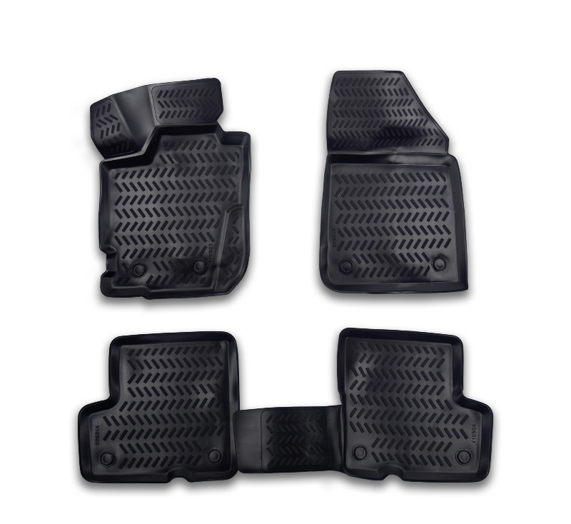 Covoare / Covorase / Presuri auto tip tavita DACIA Duster II 2017-2021 Pre-Facelift - KVO-1008 A80/X105