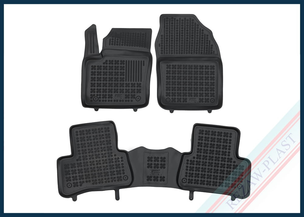 Covoare / Covorase / Presuri cauciuc stil tip tavita TOYOTA C-HR II 2023-prezent - REZAW PLAST