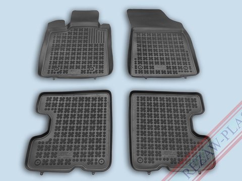 Covoare / Covorase / Presuri cauciuc stil tip tavita DACIA Sandero Stepway I 2007-2012 - REZAW PLAST