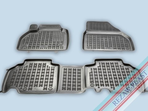 Covoare / Covorase / Presuri cauciuc stil tip tavita MERCEDES Citan W415 2012-2021 (5 locuri) - REZAW PLAST