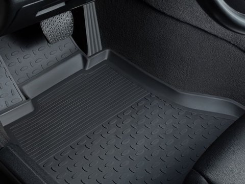 Covoare / Presuri cauciuc stil tip tavita LAND ROVER Range Rover Evoque I 2011-2018 (5 bucati) (85322)-SEINTEX