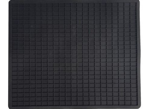 Covoras spate rectangular CUSTO POL, PVC, 60x50 cm, negru, 1 bucata