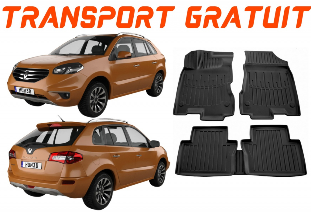 Covorase auto Renault Koleos I 2008-2016 Set presuri tavita 105980-UMB461.1