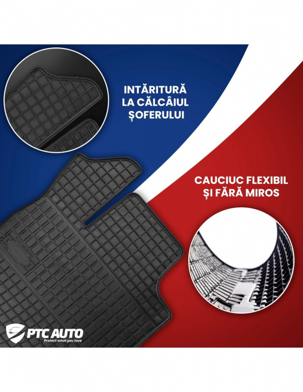 Covorase auto Smart ForFour II fabricatie 2014 - prezent ET450202