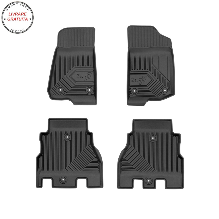 Covorase auto tip tavita Jeep Wrangler fabricatie 11.2017 - prezent, caroserie suv #1- livrare gratuita