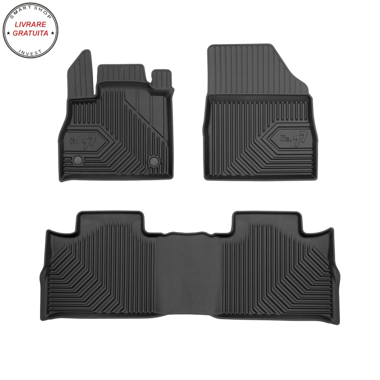 Covorase auto tip tavita Renault Espace V fabricatie 04.2015 - prezent, caroserie van #1