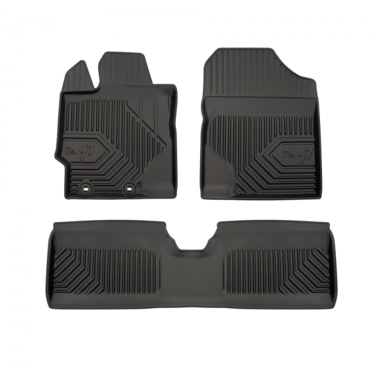 Covorase auto tip tavita Toyota Yaris III fabricatie 09.2011 - 08.2020, caroserie hatchback