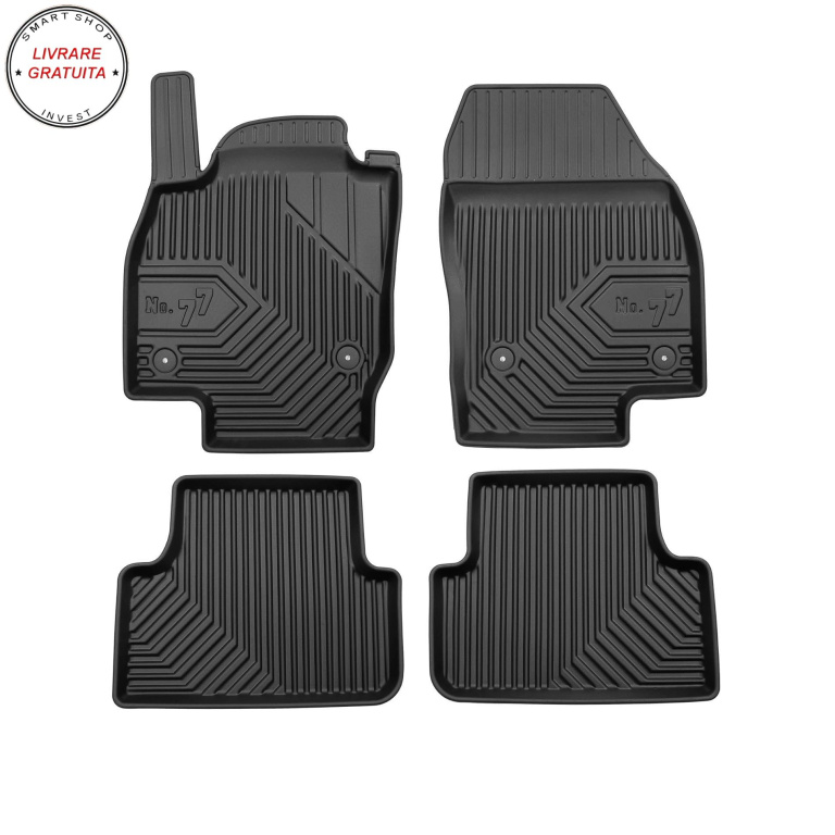 Covorase auto tip tavita Volkswagen T-Cross fabricatie 04.2019 - prezent, caroserie suv #1- livrare gratuita