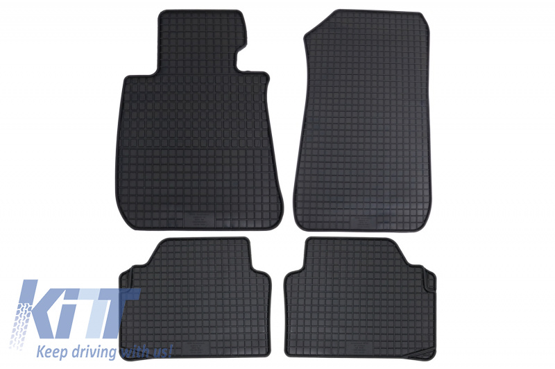 Covorase Cauciuc Presuri Cauciuc compatibil cu BMW Seria 3 E90/E91 (2004-2011) Negru