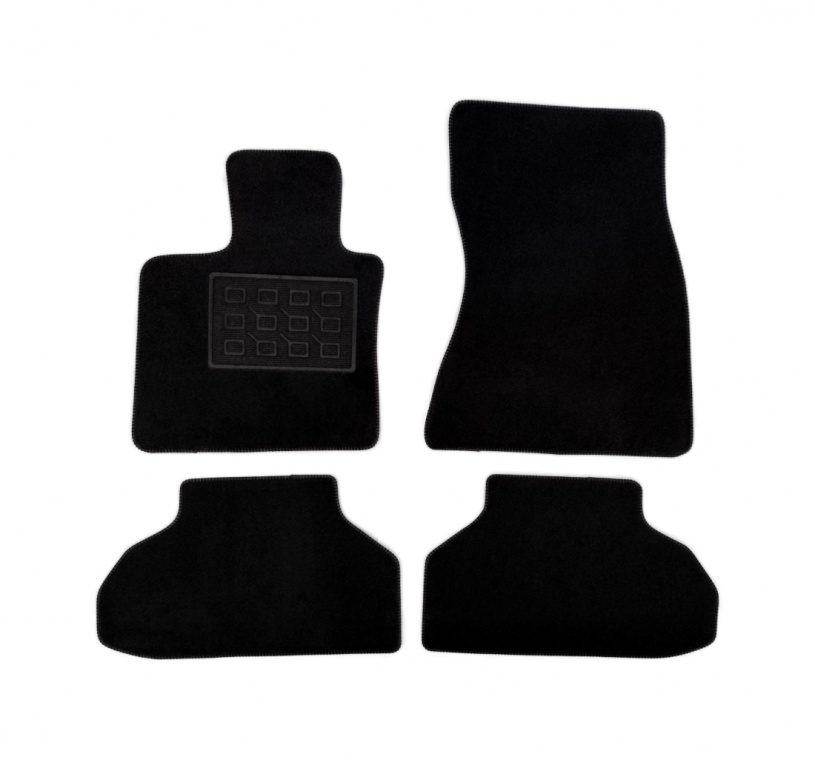 Covorase mocheta Bmw X6 (F16) 2014-2019, Negre, set de 4 Buc.