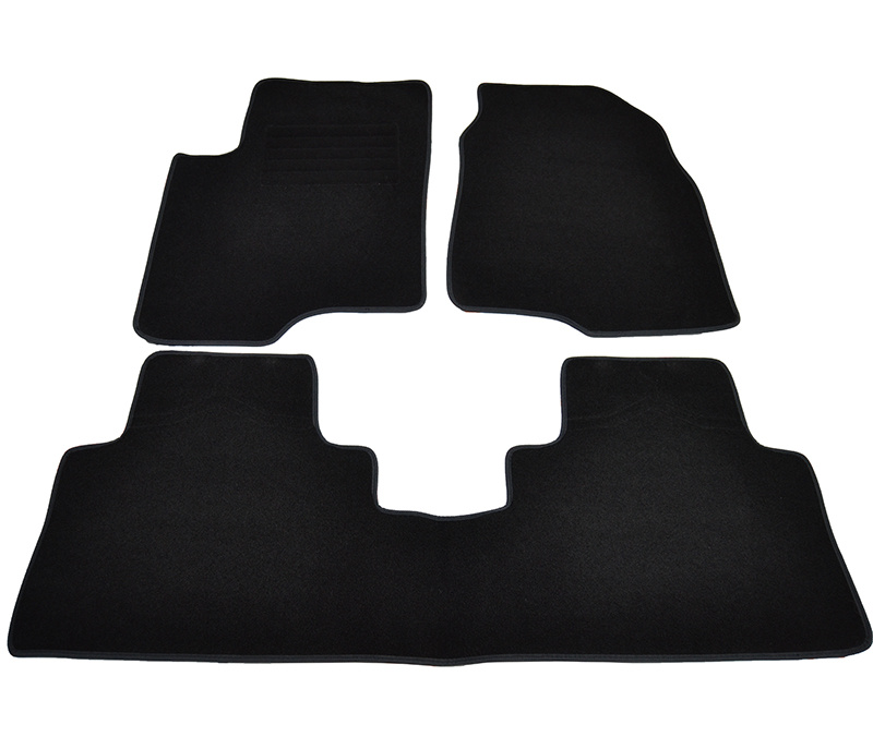 Covorase mocheta Chevrolet CAPTIVA 7/2006- Negru, set de 3 bucati