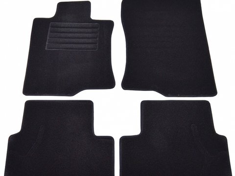 Covorase mocheta Honda Accord 2002-2008 Negre, set de 4 bucati