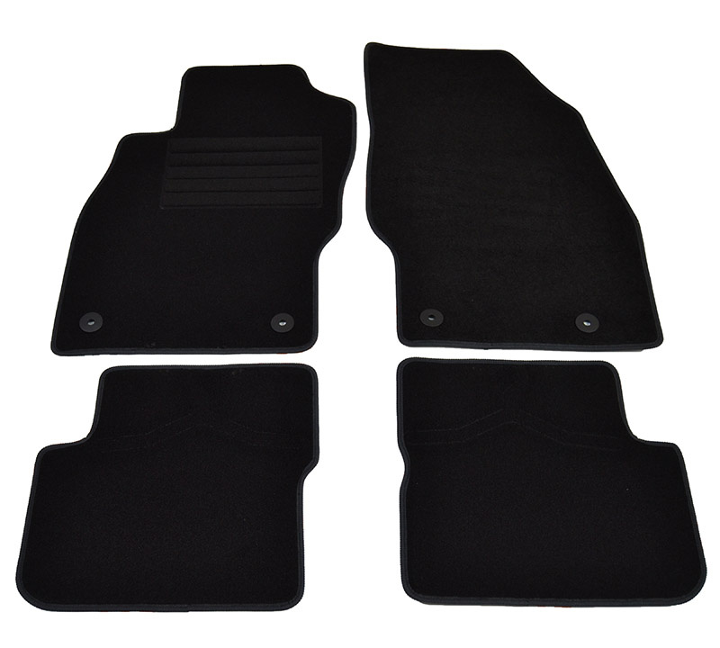 Covorase mocheta Opel Corsa D 3/5USI 9/2006- Negru, set de 4 bucati