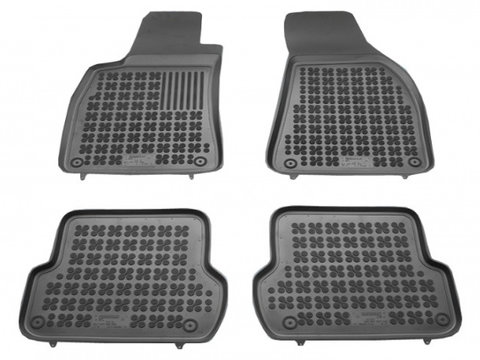 Covorase Presuri Auto Negru din Cauciuc compatibil cu SEAT Exeo 2008- Floor mat Tuning Seat Exeo 1 2009 2010 2011 2012 202006