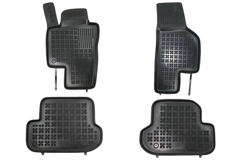 Covorase Presuri Auto Negru din Cauciuc compatibil cu VW Beetle 2011-2018 VW Beetle (2011-2018)
