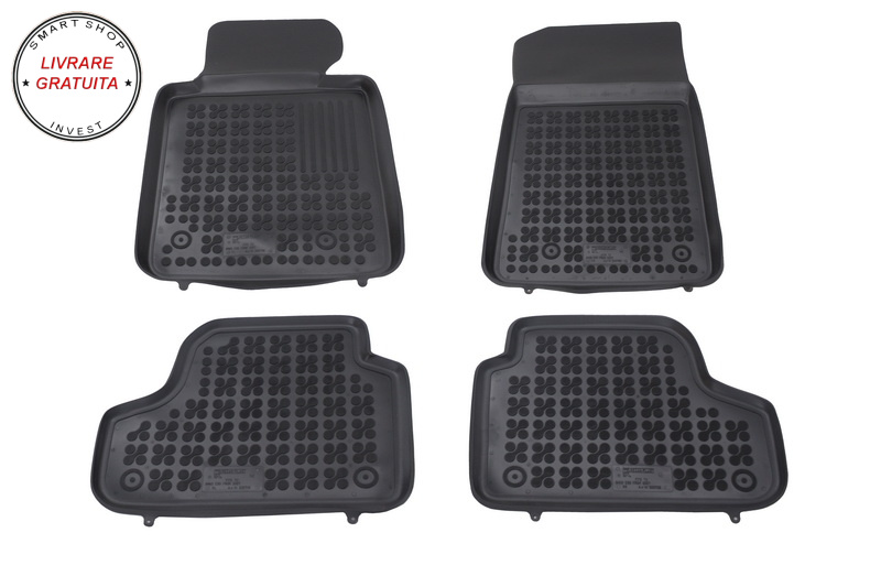 Covorase Presuri Auto Negru din Cauciuc compatibil cu BMW 3 E93 Cabrio (2007-2014)- livrare gratuita