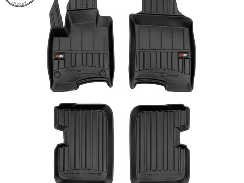 Covorase tip tavita 3D Fiat Panda III, caroserie Hatchback, fabricatie 03.2012 - prezent #1- livrare gratuita