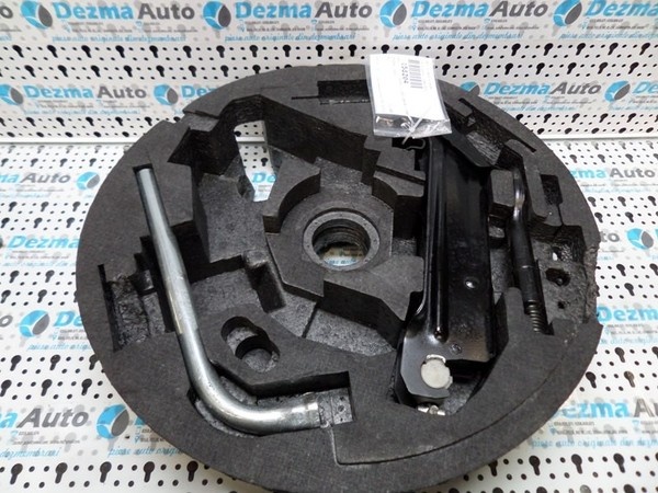 Cric cu cheie si spuma 1K0011031C, Vw Golf 6 Variant, 1.6Benz, BGU, BSE, BSF