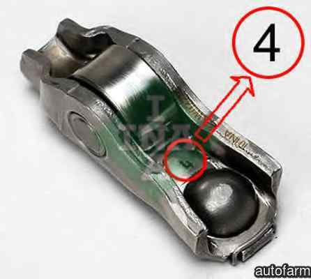 Culbutor, tren supape BMW 3 cupe (E92) INA 422 022