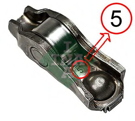 Culbutor, tren supape BMW Seria 5 Touring (E61) (2004 - 2010) INA 422 0225 10 piesa NOUA