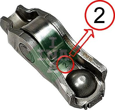 Culbutor, tren supape PEUGEOT 508 SW I (8E_), Turism, 11.2010 - 12.2018 INA 422 0222 10
