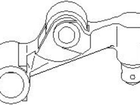 Culbutor, tren supape VW TOURAN (1T1, 1T2), AUDI A3 (8P1), VW RABBIT V (1K1) - TOPRAN 111 631