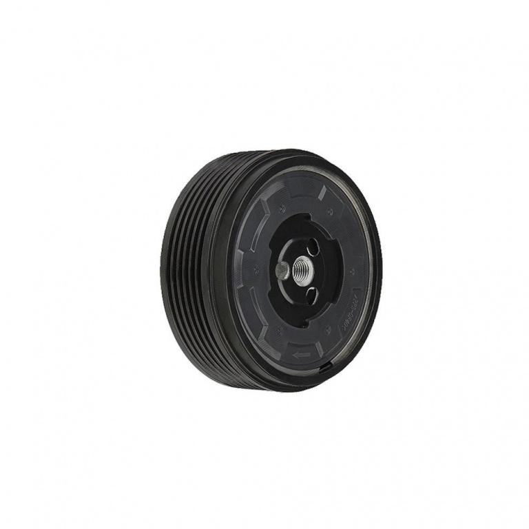 Cupla magnetica ambreiaj compresor Ac/ 6 caneluri, diam 110 mm BMW Seria 1 E87/E88/E81/E82 2004-2011, Seria 3 E90/E91/E92/E93 2005-2013, motorizare 2, 0 d, tip Denso 5SE12C, rulment 35x52x12 mm,