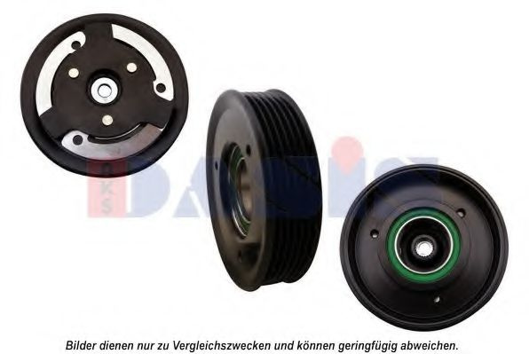 Cupla magnetica, climatizare AUDI A3 (8P1) (2003 - 2012) AKS DASIS 852474N piesa NOUA