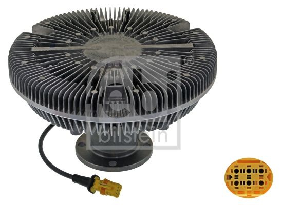 Cupla ventilator radiator 44473 FEBI BILSTEIN pentru Skoda Superb Volvo S80 Nissan Dualis Nissan Qashqai Skoda Favorit Vw Caravelle Vw Transporter Vw Vanagon Vw Cc Vw Passat Vw Beetle Vw Novo Vw Derby Vw Flight Vw Polo Vw Jetta Vw Vento Man Tga Man T