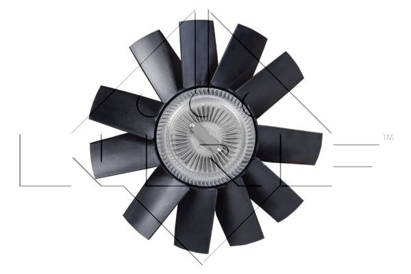 Cupla, ventilator radiator (49563 NRF) VW LT, LT 28-35|LT, LT 28-46