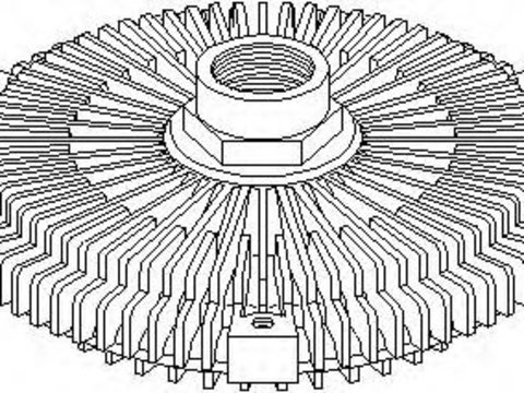 Cupla, ventilator radiator BMW 3 limuzina (E30), BMW 3 Touring (E30), BMW 3 Compact (E36) - TOPRAN 500 862