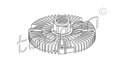 Cupla, ventilator radiator FORD TRANSIT 