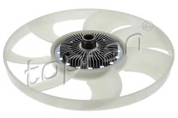Cupla, ventilator radiator FORD TRANSIT platou / s