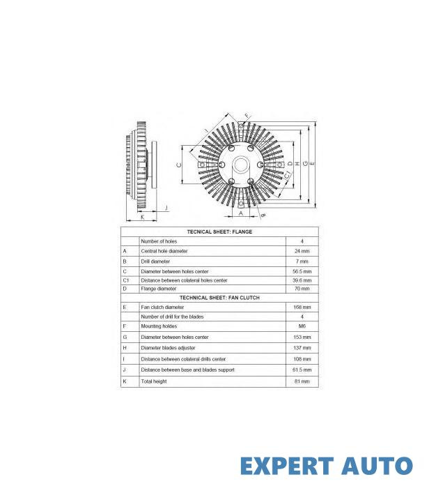 Cupla, ventilator radiator Mitsubishi L 