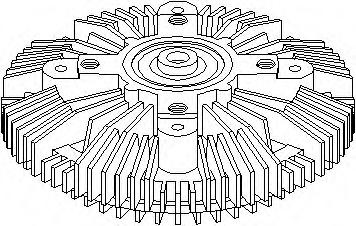 Cupla, ventilator radiator VW LT28-50 bus (281-363), VW LT28-50 caroserie (281-363), VW LT28-50 platou / sasiu (281-363) - TOPRAN 109 606