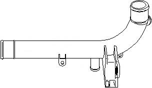 Cuplaj conducta lichid racire OPEL VECTRA B hatchback (38_), OPEL VECTRA B (36_), OPEL VECTRA B combi (31_) - TOPRAN 207 629