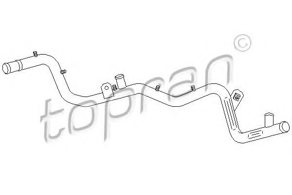 Cuplaj conducta lichid racire VW JETTA Mk II (19E,