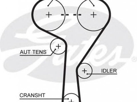 Curea de distributie CHEVROLET CRUZE hatchback J305 GATES 5603XS