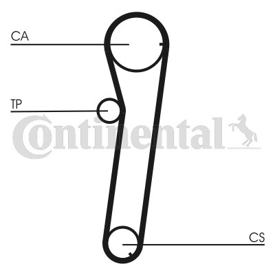 Curea de distributie # CT739 # CONTITECH