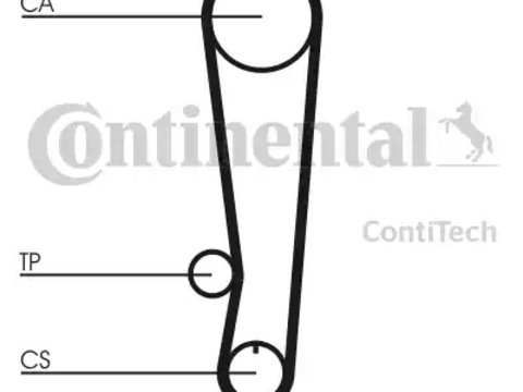 Curea de distributie CT808 CONTITECH