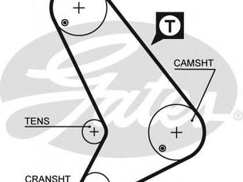 Curea de distributie FORD TRANSIT bus E GATES 5571XS