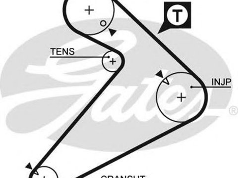 Curea de distributie MITSUBISHI L 200 K3 T K2 T K1 T K0 T GATES 5222