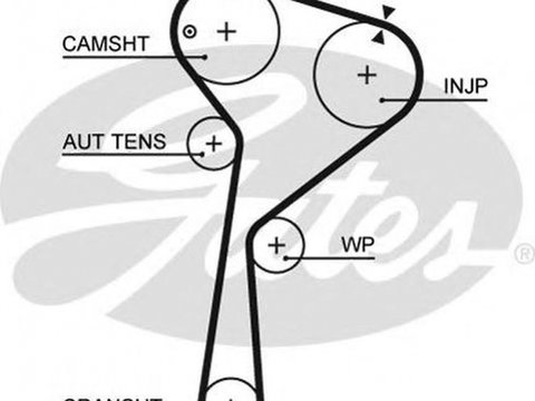 Curea de distributie RENAULT CAPTUR GATES 5578XS
