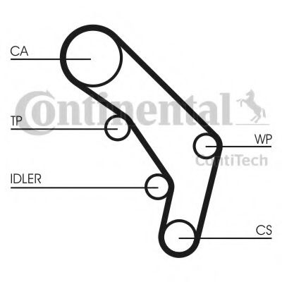 Curea de distributie VW TRANSPORTER IV caroserie (