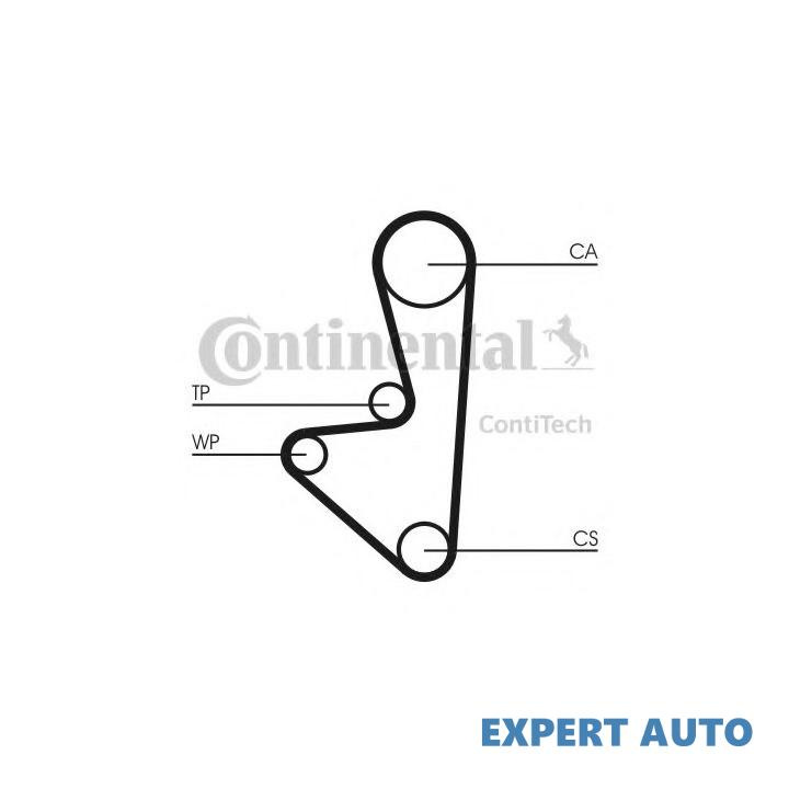 Curea distributie Citroen ZX (N2) 1991-1997 #2 081636